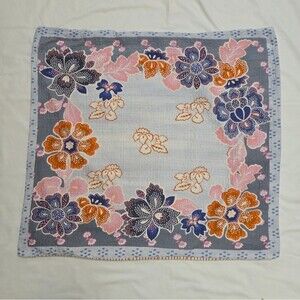 Anthropologie Cotton Textured Square Pillow Sham